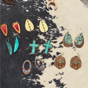 Assorted Bohemian Earrings Collection